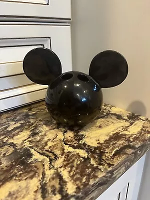 Disney Mickey Mouse Toothbrush Holder Black • $10