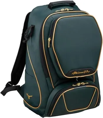 Mizuno Pro Baseball MP Backpack Green 1fjd1000 Synthetic Leather PVC 40L • $158.56