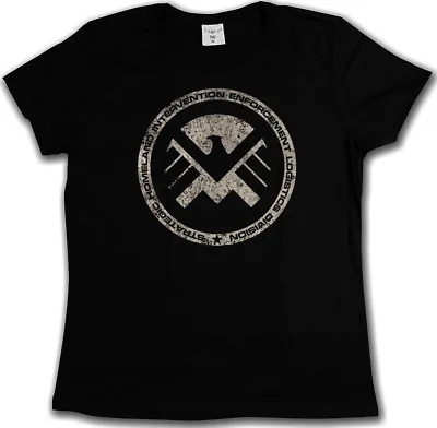 S.H.I.E.L.D. VINTAGE LOGO III T-SHIRT - Nick Marvel SHIELD Fury Hydra T-Shirt • £23.94