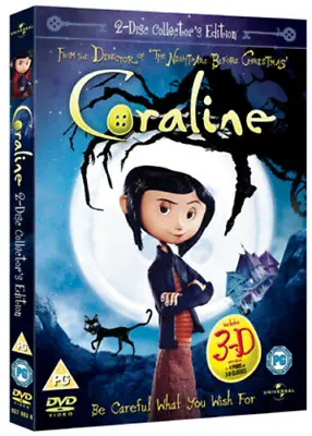 Coraline DVD (2009) • £2.80