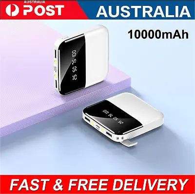 $24.95 • Buy Power Bank Mini Portable  10000 Mah USB Type-C  Fast Charger Battery Power Bank