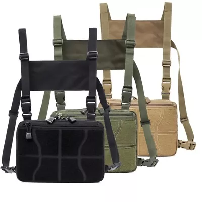 Men Outdoor Tactical Shoulder Bag Sling Chest Pack Military-Molle Backpack Pouch • $24.43