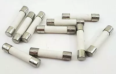 Lot Of 10 Bussmann ABC7 250V 7 Amp Ceramic 1/4  X 1-1/4  Fast Acting Fuses   • $10.99