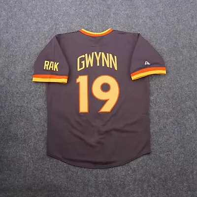 Tony Gwynn 1984 San Diego Padres Men's Cooperstown Brown Away Throwback Jersey • $149.99