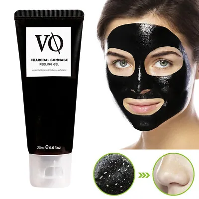 VO Charcoal Peel Off Black Face Mask Blackhead Remover Facial Cleansing • £3.99