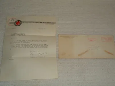 Milwaukee School Of Engineering Office Of Admissions Original Letter 1957 • $10.80