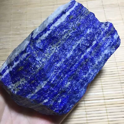 650g  Natural Rough  Rocks Lapis Lazuli Crystal Raw Gemstone Mineral • $45.99