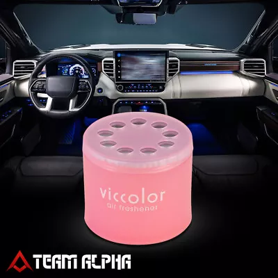 Viccolor [Peach&Kiss Scent] Car/Home/Office Mini Gel Can Style Air Freshener 85g • $10.49