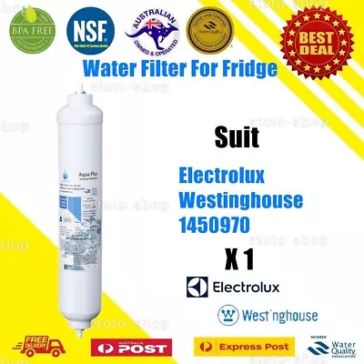 Westinghouse Fridge Filter Compatible Part 1450970 Also Fits Electrolux • $19