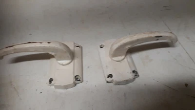 £20 • Buy 1 Pair Original Yale Vintage Art Deco  Door Handles For Refurb  Early  Handle 3 