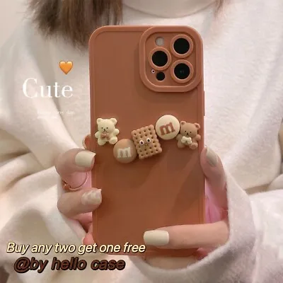 $12.99 • Buy  Cute Cartoon Pink 3D Girl Case Cover For IPhone 13 Max 11 12 Pro Max Plus X  7
