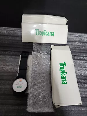 3Vintage Tropicana Orange Juice Watch Advertising Japanese Movement Original Box • $25