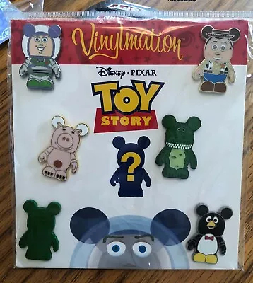 Disney Pin  Vinylmation  Toy Story Booster  Mystery / Chaser Sealed On Back • $33