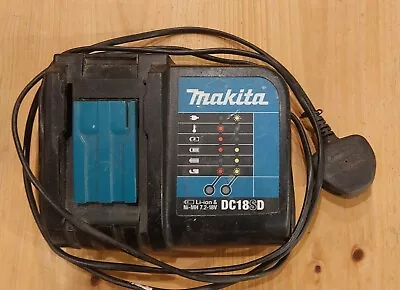 Makita DC18SD 18V Lithium Ion Battery Charger • £10
