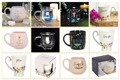 Various Mugs To Choose From Mum Grandma Wildflower Cauldron And Snuggle • £6.97