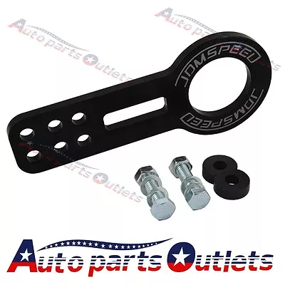 BLACK Aluminum JDMSPEED Tow Hook Kit ANODI Billet  Racing Front CNC JDM Anodized • $13.99