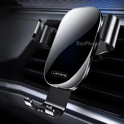 Universal Gravity Car Phone Stand Grip Cradle Air Vent Mount Holder For Mobile • $15.45