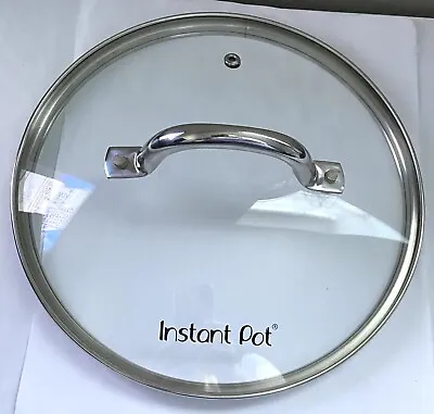 Instant Pot Tempered Glass Lid Stainless Steel Rim 6 QT Quart Model Replacement • $12
