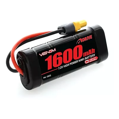 Venom 7.2V 1600mAh RC 6 Cell NiMH Battery With Deans EC3 Traxxas Tamiya Plug • $34.95