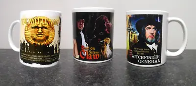 FOLK HORROR FILM/TV Mugs 64 Designs Custom Made New Wicker Man Witch Satans Claw • $12.63