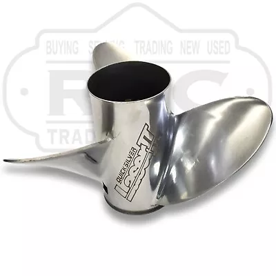 Mercury Quick Silver Laser 2 Stainless Steel Boat Prop 48 16994 A40 24P • $245