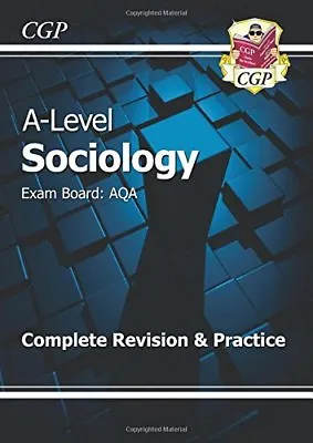 New A-Level Sociology: AQA Year 1 & 2 Complete Revision & Practice By CGP Books • £9.19