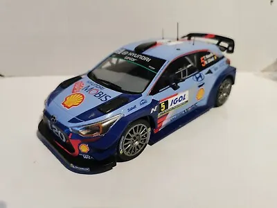 ALTAYA HYUNDAI I20 WRC GROUP N RALLY 1:18 With MAGAZINE AWESOME WIDEBODY KIT • $98.65