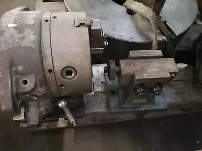 $850 • Buy Vertex 8 Chuck Horizontal/vertical Rotary Indexing Super Spacer With Tail Stock
