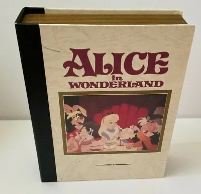 $109 • Buy Disney ALICE In WONDERLAND WHITE RABBIT WATCH Collectors Club Fossil BOOK LE 