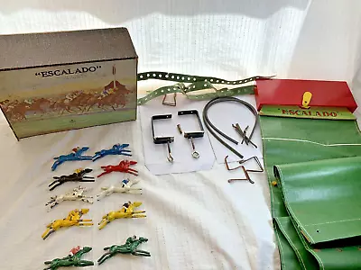 Vintage 1940-50s Chad Valley Escalado Horse Racing Game Complete?In Original Box • £119.70