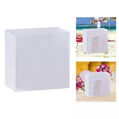 Clear Acrylic Wedding Card Box Wedding Envelope Box For Birthday Graduation • $63.44