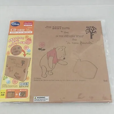 New Disney Winnie The Pooh Cardboard CD/DVD Case • £10.55