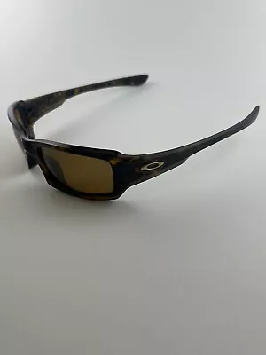 Oakley Fives Squared 3.0 Brown Tortoise Bronze Polarized 12-858 Gold Icons RARE • $59.99