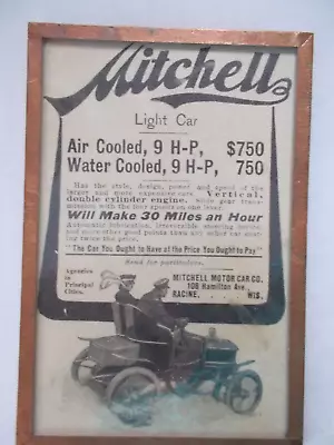 Authentic Antique Mitchell Automobile Advertisement • $30