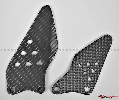 2007-2008 Kawasaki Ninja ZX-6R Heel Plates - 100% Carbon Fiber • $59.40