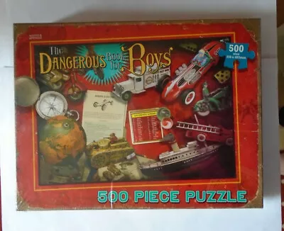 Marks And Spencer The Dangerous Book For Boys 500 Piece Jigsaw Puzzle - New • £4.99