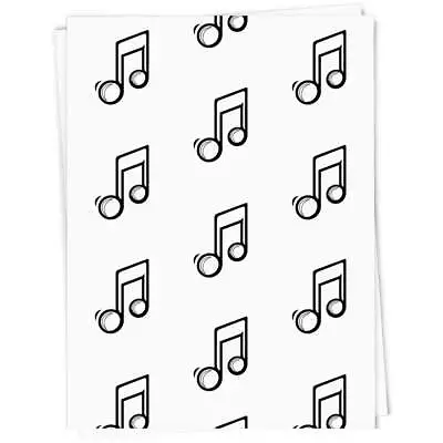 'Music Note' Gift Wrap / Wrapping Paper / Gift Tags (GI045825) • £3.99