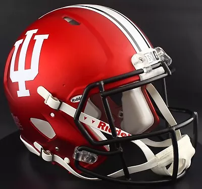 INDIANA HOOSIERS NCAA Riddell Speed Full Size AUTHENTIC Football Helmet • $299.99