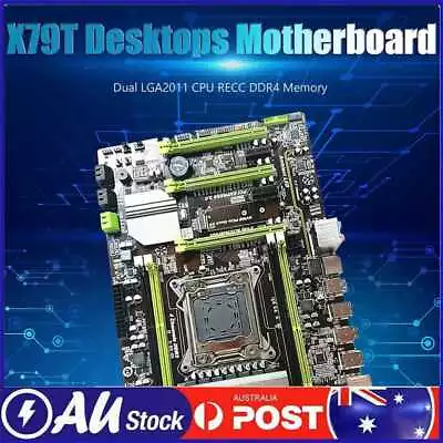 X79T LGA 2011 CPU Mainboard USB3.0 4 DDR3 Motherboard For Desktop PC Computer • $91.30