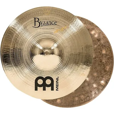 Meinl Byzance Brilliant Serpents Hi-Hat Cymbals 14 In. • $549.99