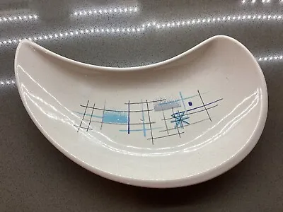 Franciscan Oasis Crescent Bone Dish Plate - Mid Century Modern • £48.25