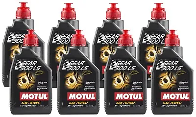 Motul Gear 300 LS 8 Liter 75W90 100% Synthetic Trans & Differential Fluid 8 X 1L • $158.95