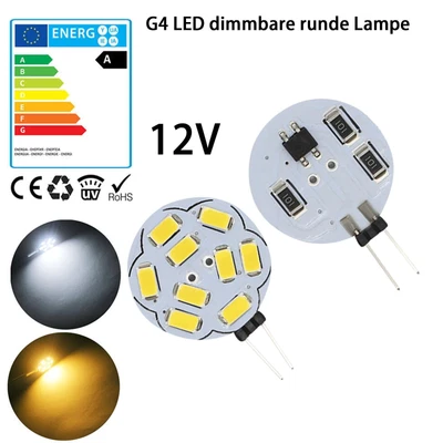 $1.99 • Buy G4 LED 2 Watt 12V Dimmable Warm White Cold White Bulb Lamp T.1XPc G5Q0