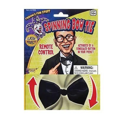 Adults Spinning Magician Magic Stag Do Birthday Halloween Fancy Dress Bow Tie • £12.25