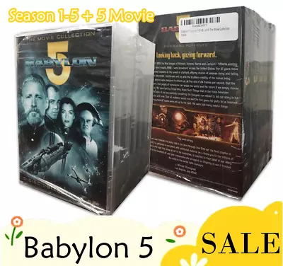 $54.13 • Buy Babylon 5 DVD Season 1-5 + 5 Movie The Complete Series 35-Disc Set New & Sealed