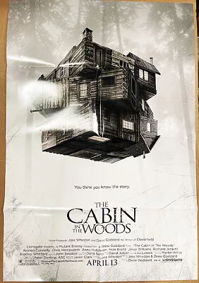 Cabin In The Woods! '11  Cult Horror Classic Original U.s. Os Film Poster! • $100