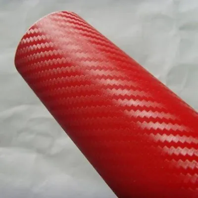 3D Premium Carbon Fiber Vinyl Wrap Roll Bubble Free Air Release • $8.50