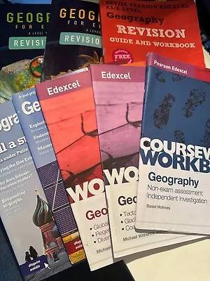 Pearson Edexcel Geography A-level Bundle • £10