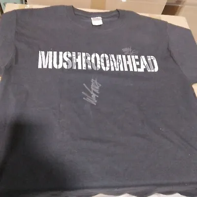 Vintage Mushroomhead Autographed  Concert Tshirt.  • $74.95