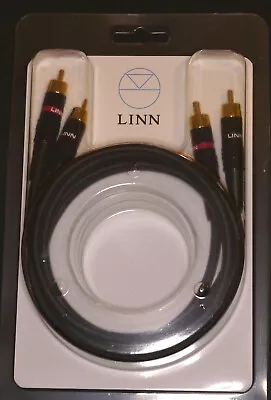 £59.99 • Buy LINN BLACK 1.2 M RCA CABLES
